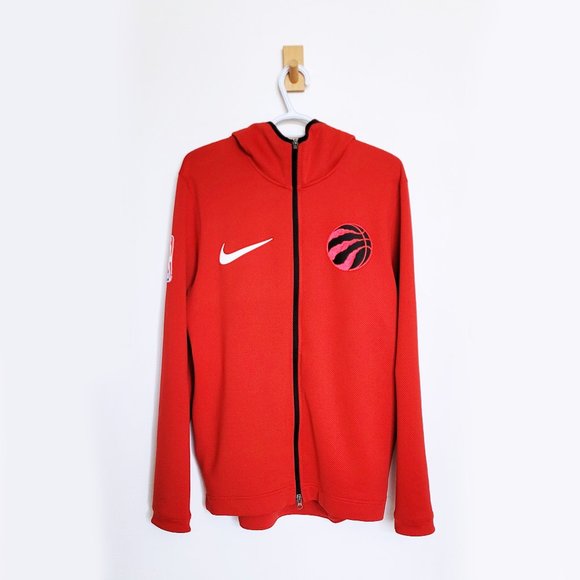 Nike NBA Toronto Raptors Therma Flex Showtime Hoodie 940164-657 - Size M - Picture 3 of 16